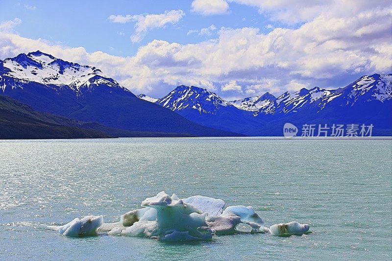 阿根廷湖和浮冰- El Calafate，巴塔哥尼亚，阿根廷